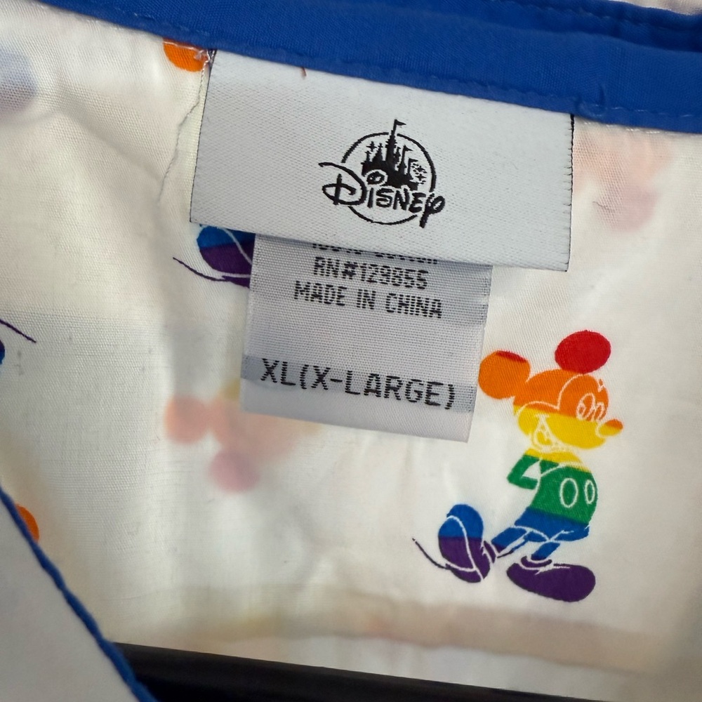Disney Mickey Mouse Pride Rainbow Shirt Large - Picture 3 of 3